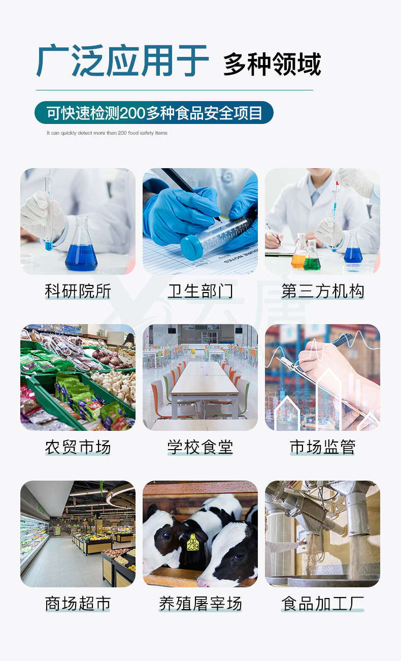 食品快速檢測儀器